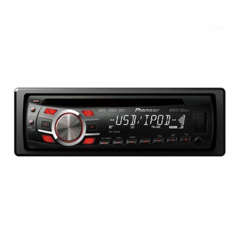 Pioneer DEH-2300UB owner's manual