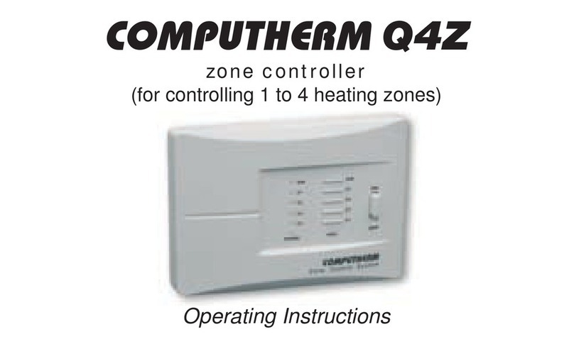 Computherm Q4Z operating instructions