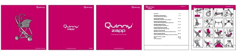 Quinny ZAPP Instructions for use & warranty
