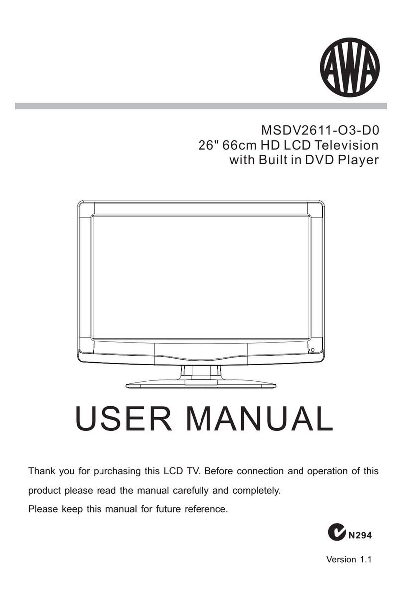 AWA MSDV2611-O3-D0 User manual