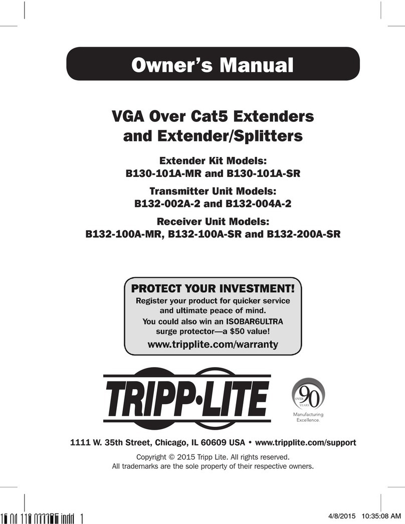 Tripp Lite B130-101A-MR User manual