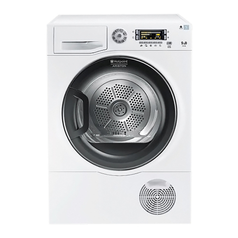 Hotpoint Ariston TCD 93B User manual Hotpoint Ariston TCD 93B User manual