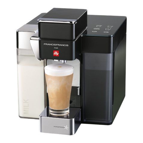 Francis Francis Y5 Milk Iperespresso instruction manual