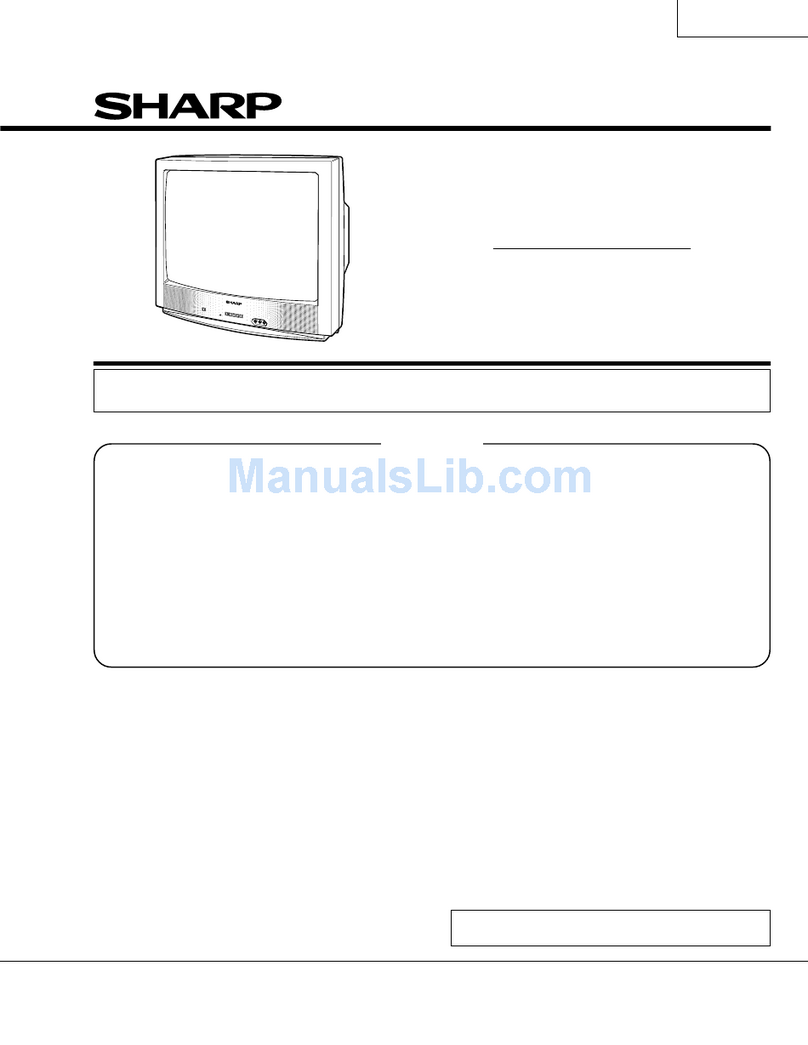 Sharp 25C340 User manual Sharp 25C340 User manual