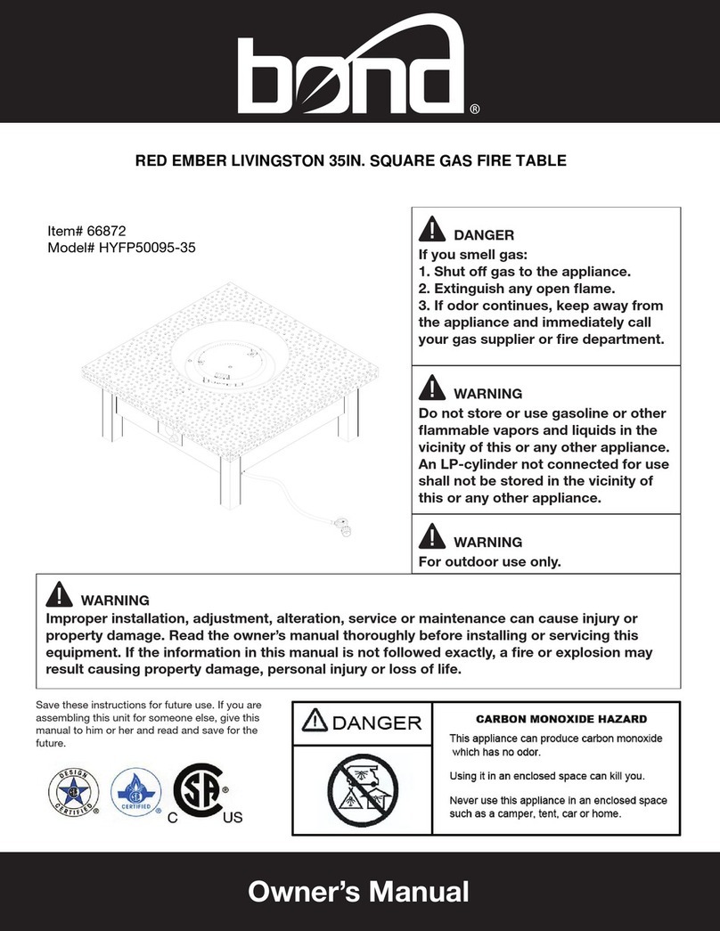 Bond HYFP50095-35 owner's manual Bond HYFP50095-35 owner's manual