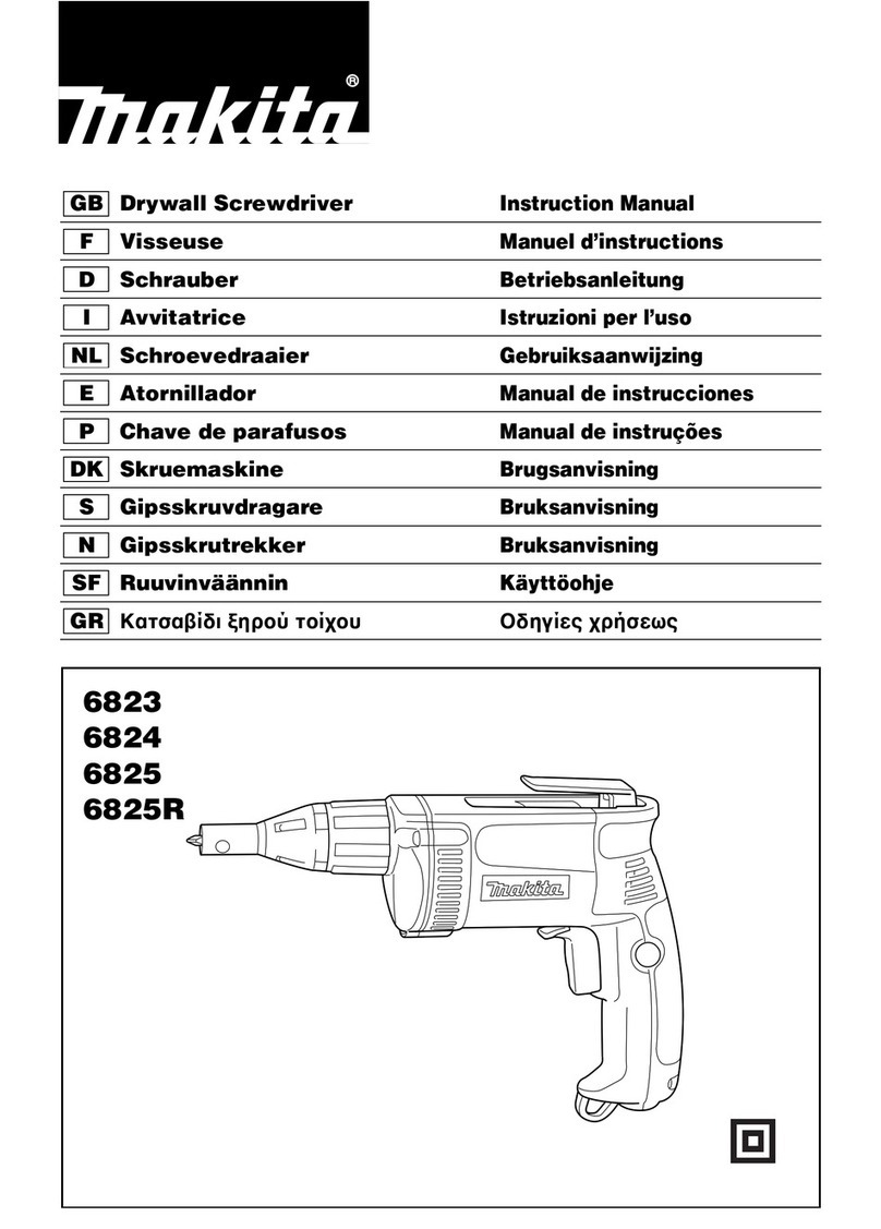 Makita 6823 instruction manual