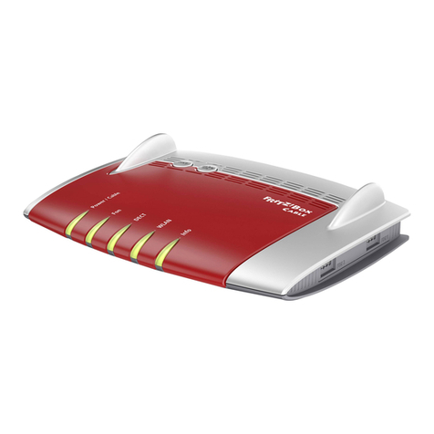 Fritz! Box 6490 cable User manual