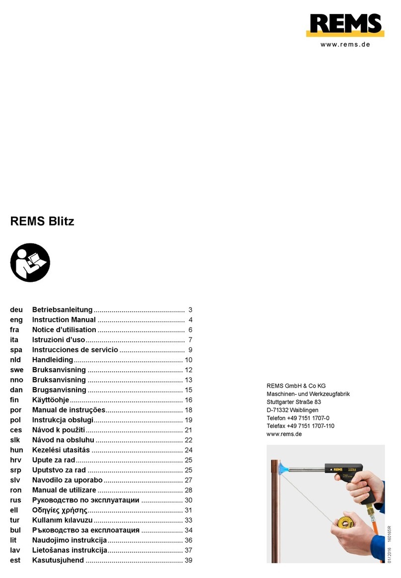 REMS Blitz instruction manual