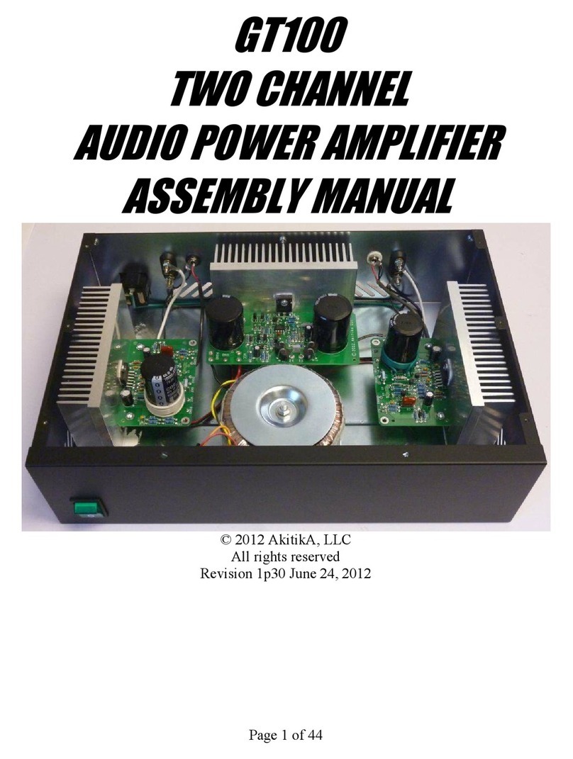 AkitikA GT100 User manual AkitikA GT100 User manual