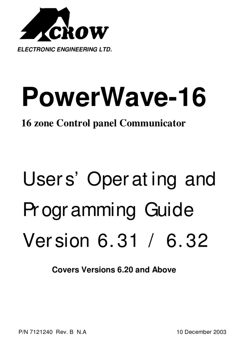 Crow PowerWave-16 Operating instructions
