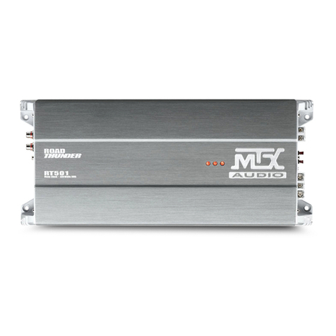 MTX RT501 User manual MTX RT501 User manual