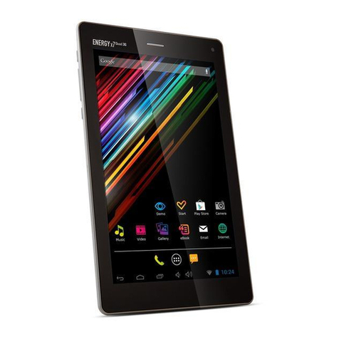ENERGY SISTEM ENERGY x7 Quad 3G User manual