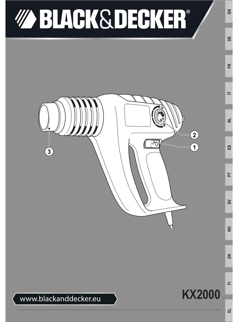 Black & Decker KX2000 Original instructions