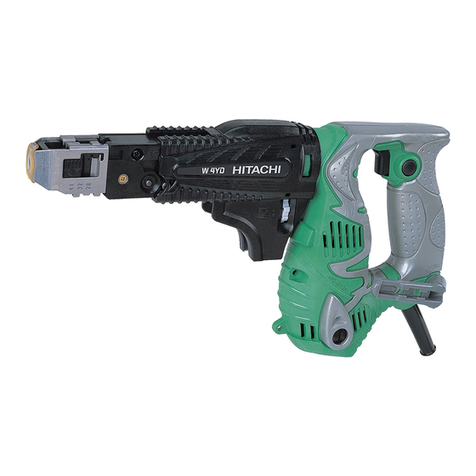 Hitachi W 4YD Technical data and service manual