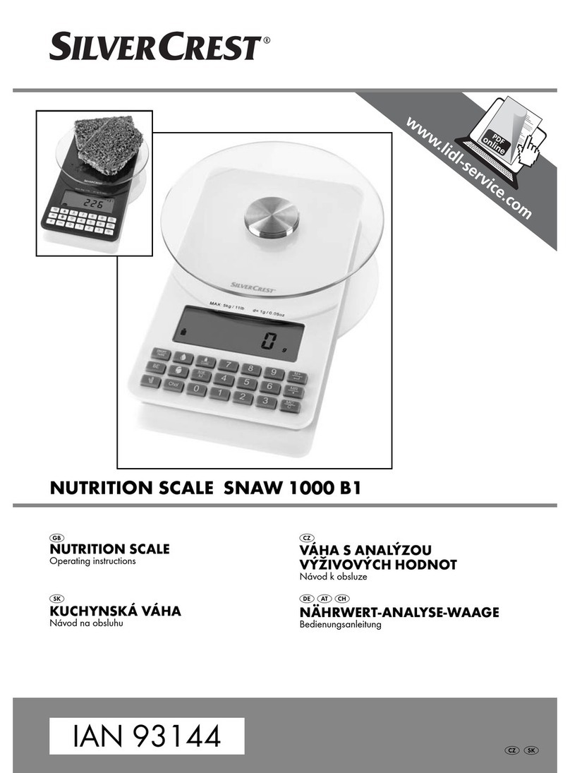 Silvercrest SNAW 1000 B1 User manual