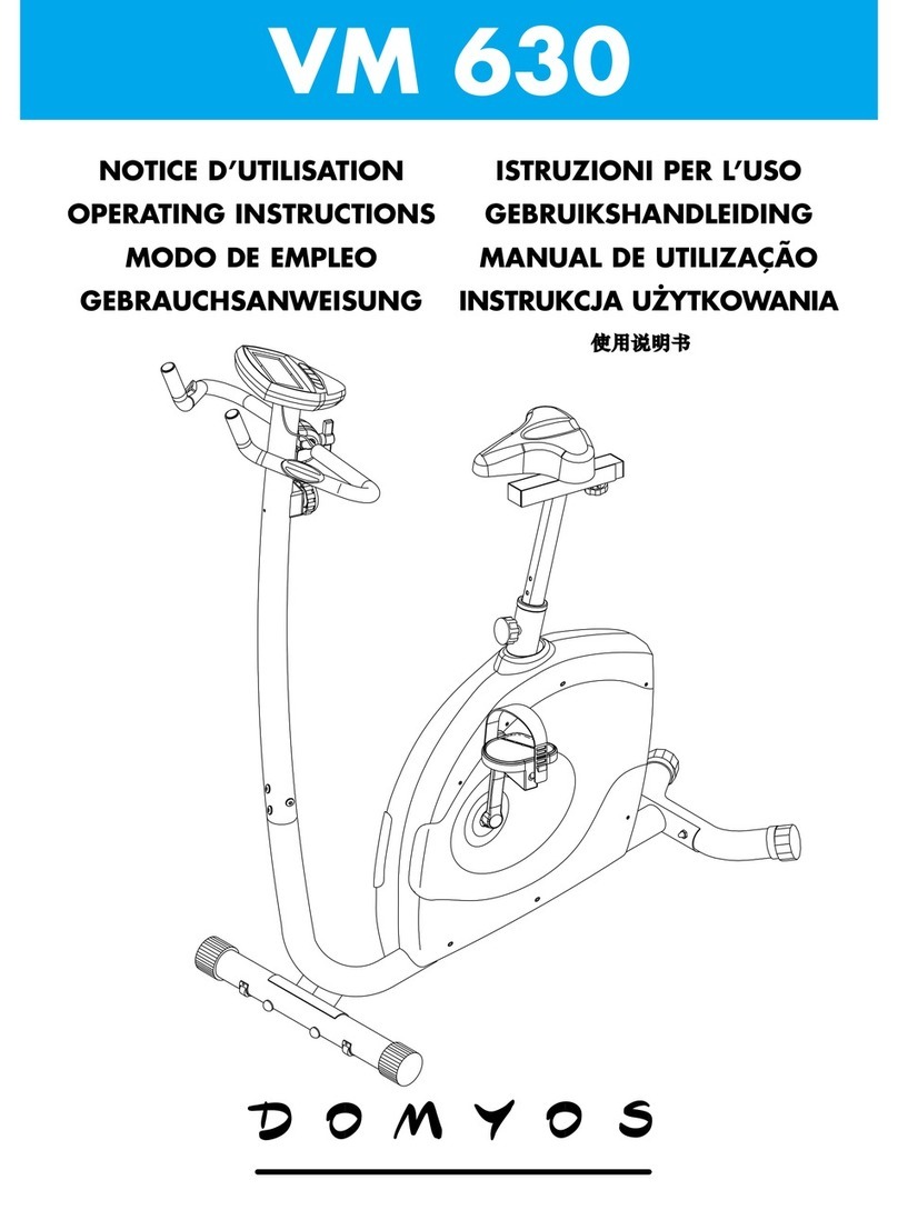 Domyos VM 630 User manual