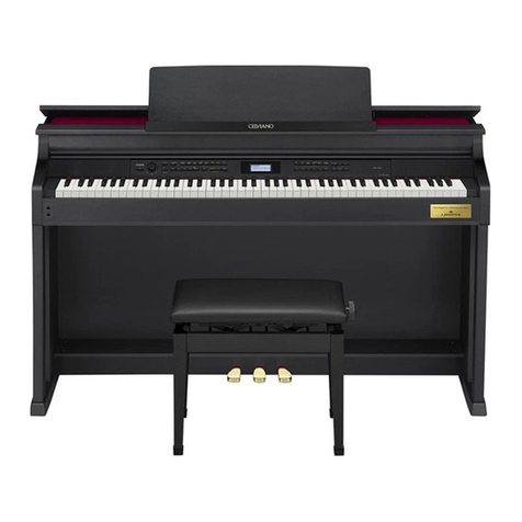 Casio celviano ap-700 User manual