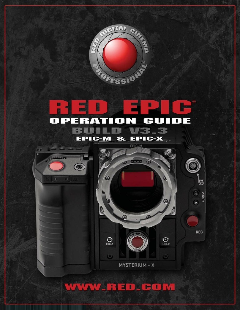 Red Epic EPIC-X BUILD V3.3 User manual