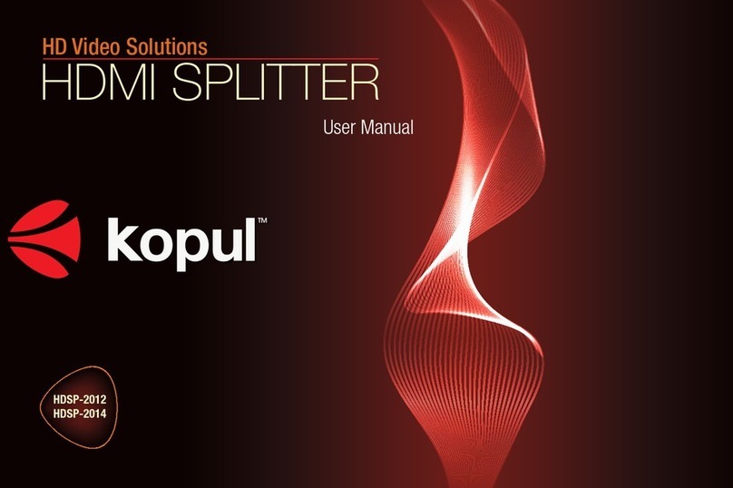 Kopul HDSP-2012 user manual