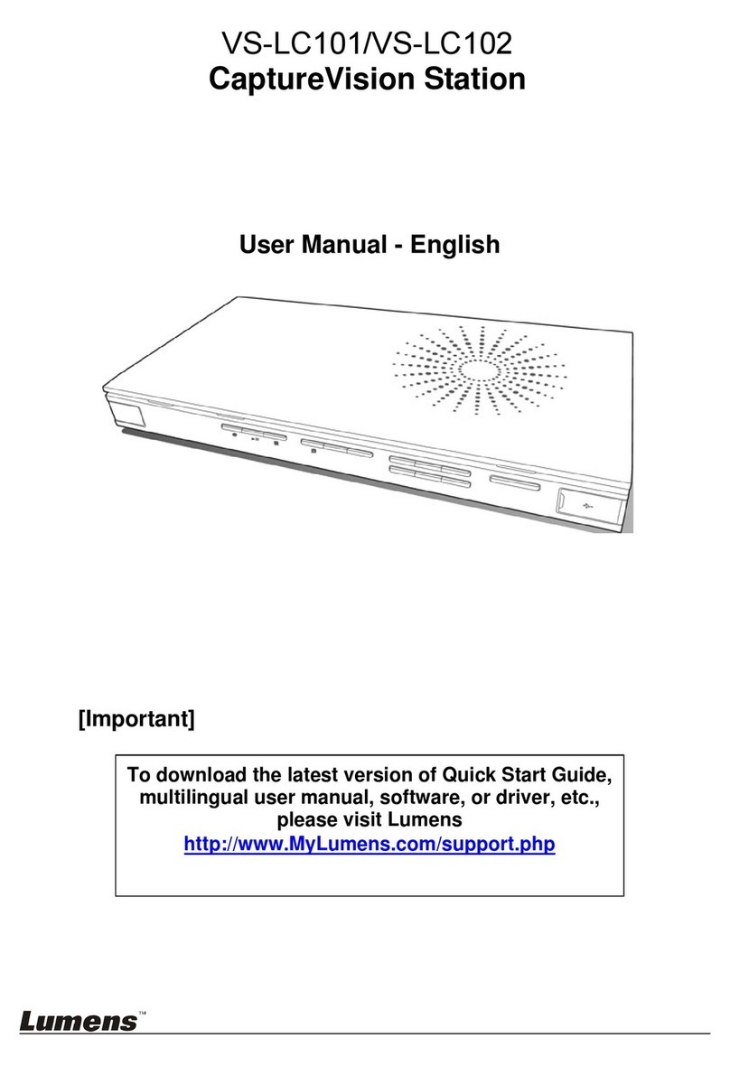 Lumens CaptureVision VS-LC101 user manual