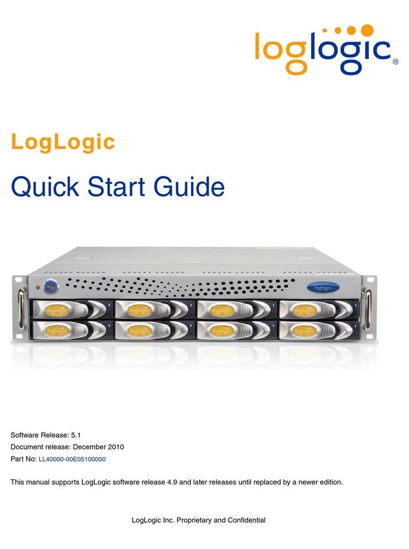 LogLogic LX 510 quick start guide
