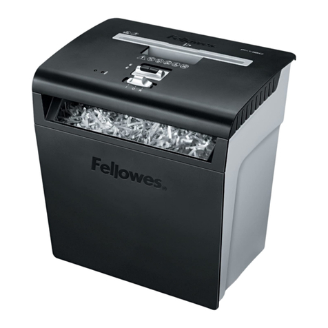Fellowes POWERSHRED P-48C User manual