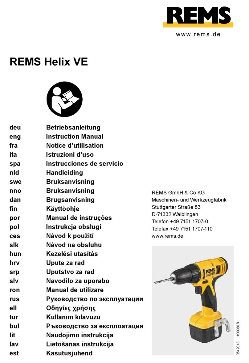 REMS Helix VE User manual