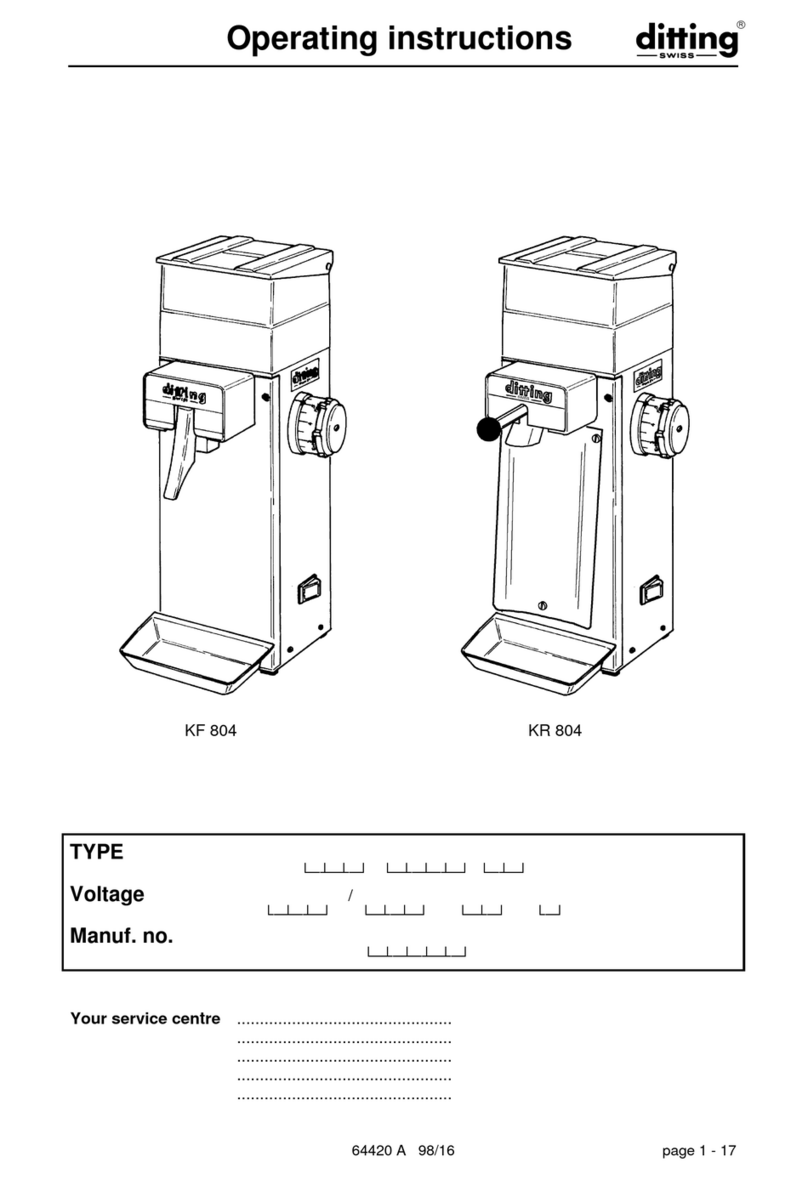 DITTING KF 804 User manual DITTING KF 804 User manual