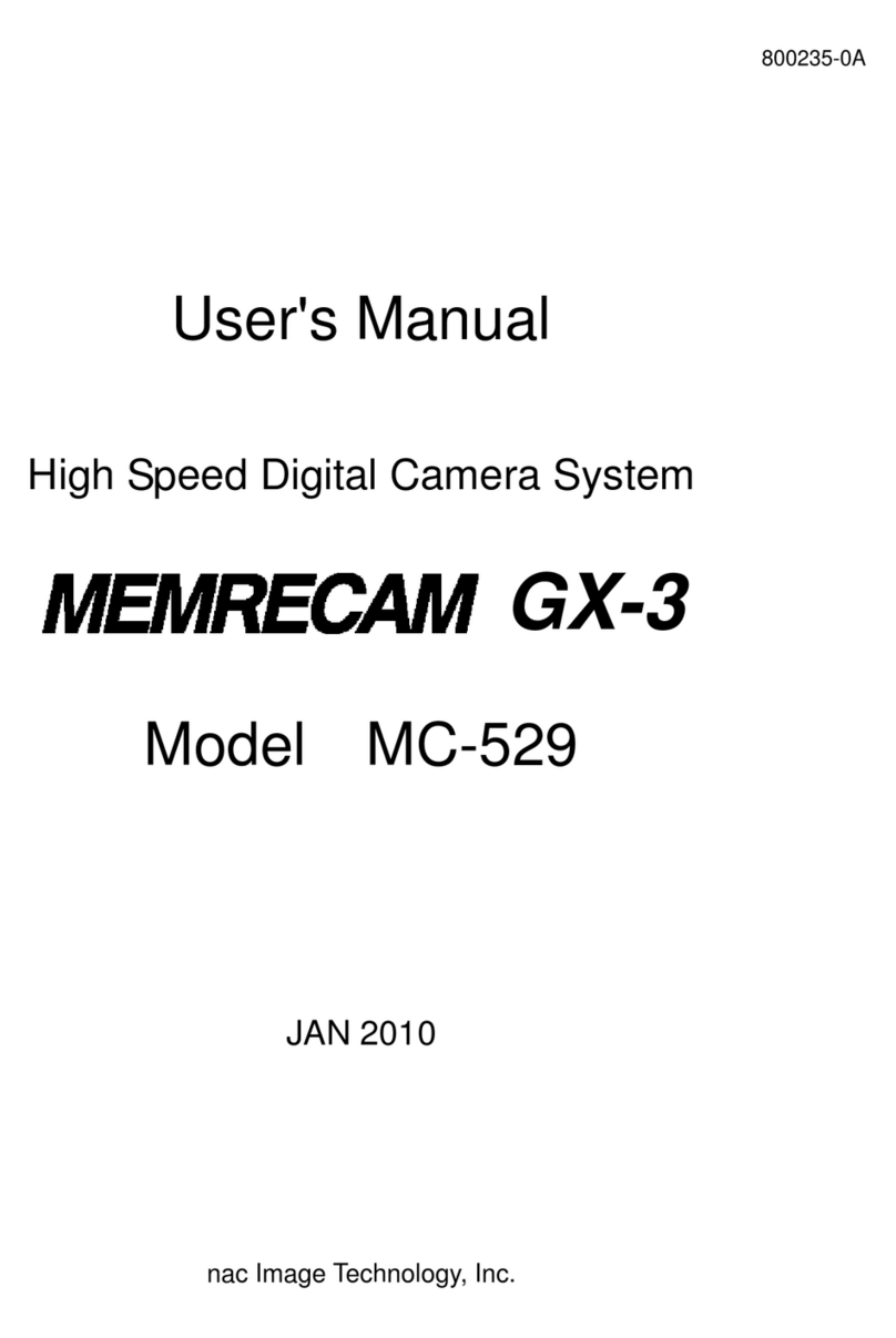NAC Image Technology MC-529 user manual