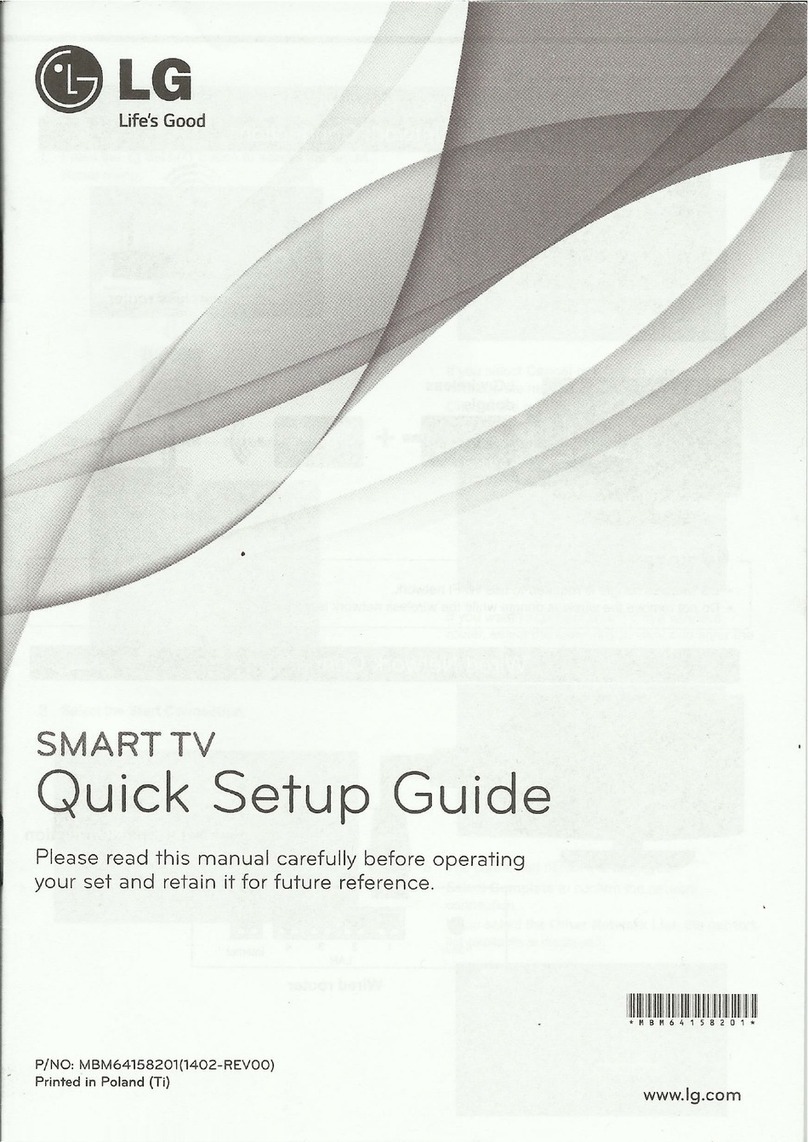 LG LB580V User manual