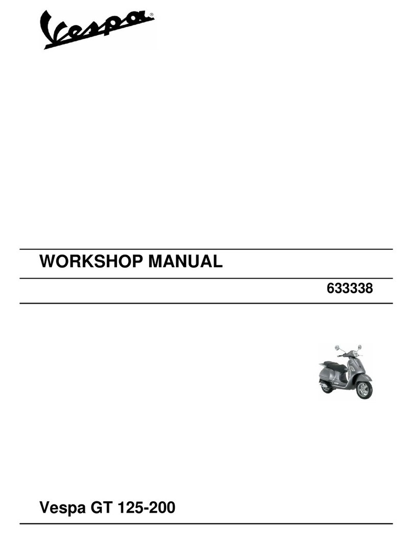 VESPA GT 200 Instruction manual