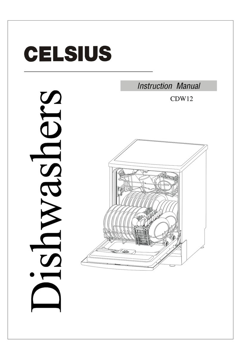 Celsius CDW12 instruction manual