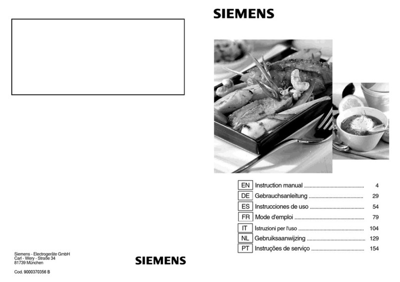 Siemens ET375MF11E User manual Siemens ET375MF11E User manual