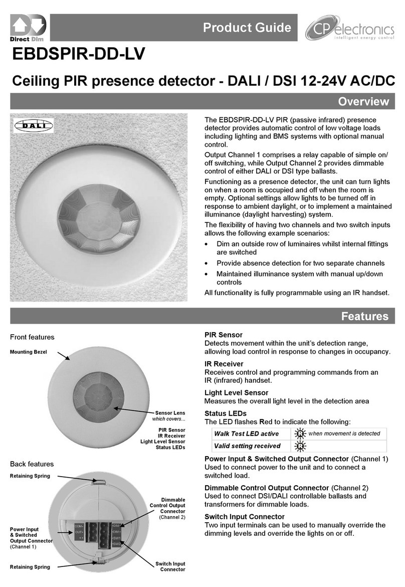 CP EBDSPIR-DD-LV Product guide