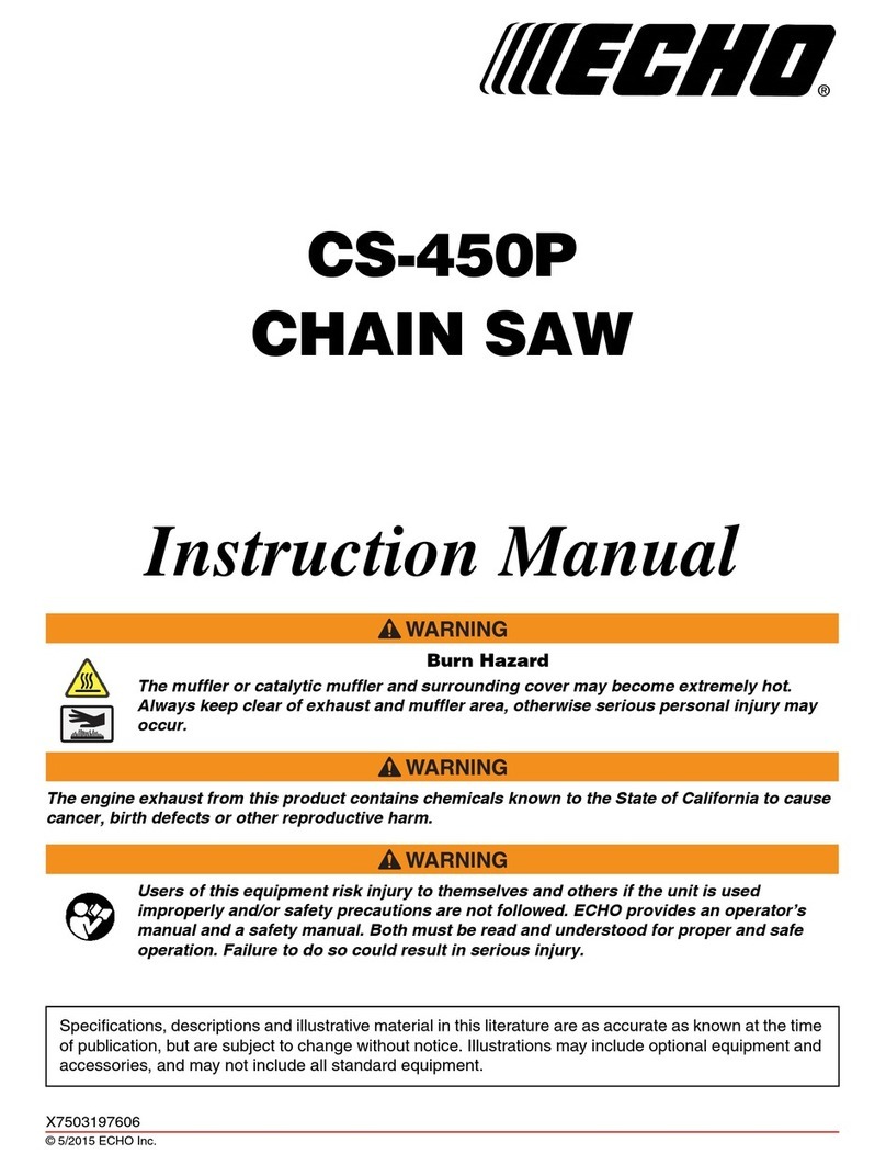 Echo CS-450P User manual Echo CS-450P User manual