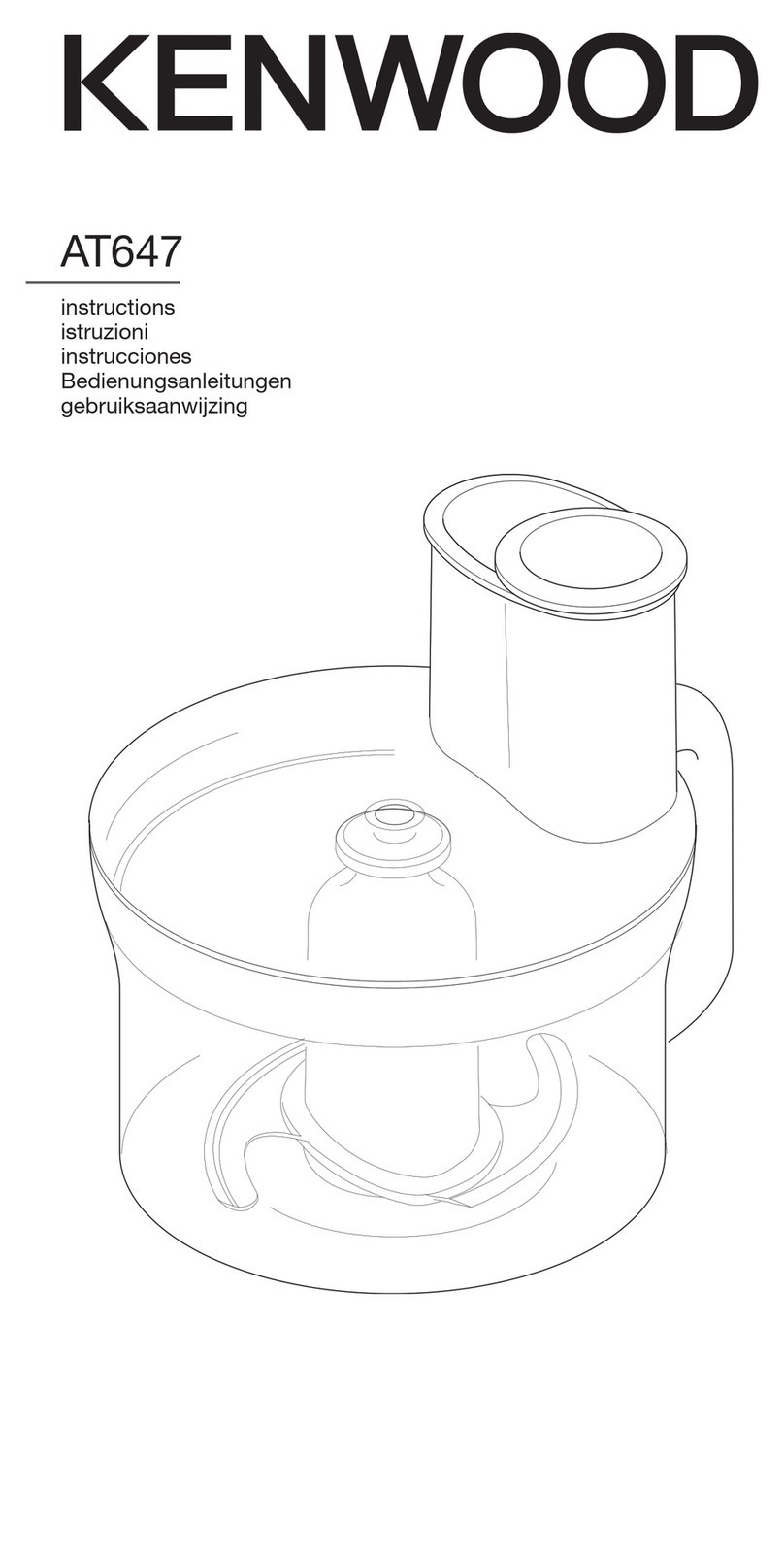 Kenwood AT647 instructions