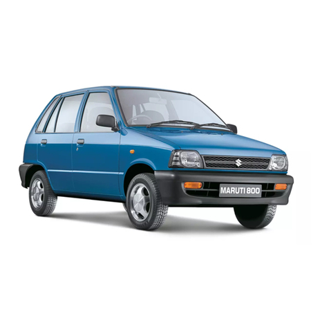 MARUTI SUZUKI 800 owner's manual