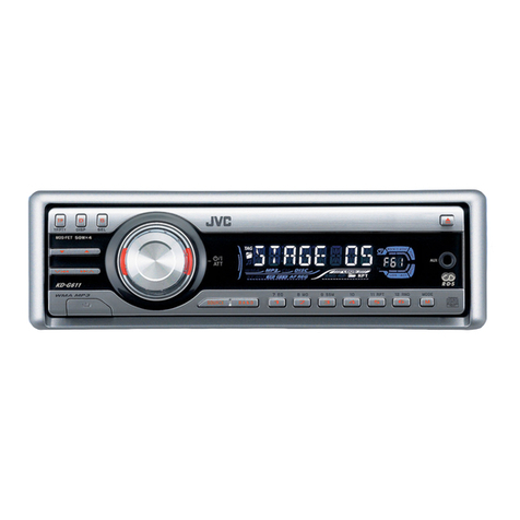 JVC KD-G611 User manual