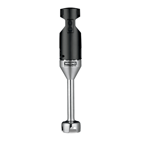 Waring wsb33x User manual