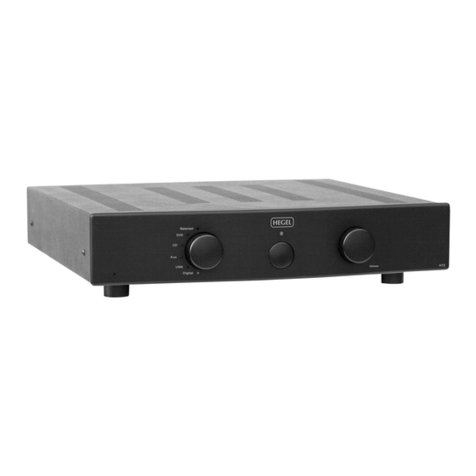 Hegel H70 User manual