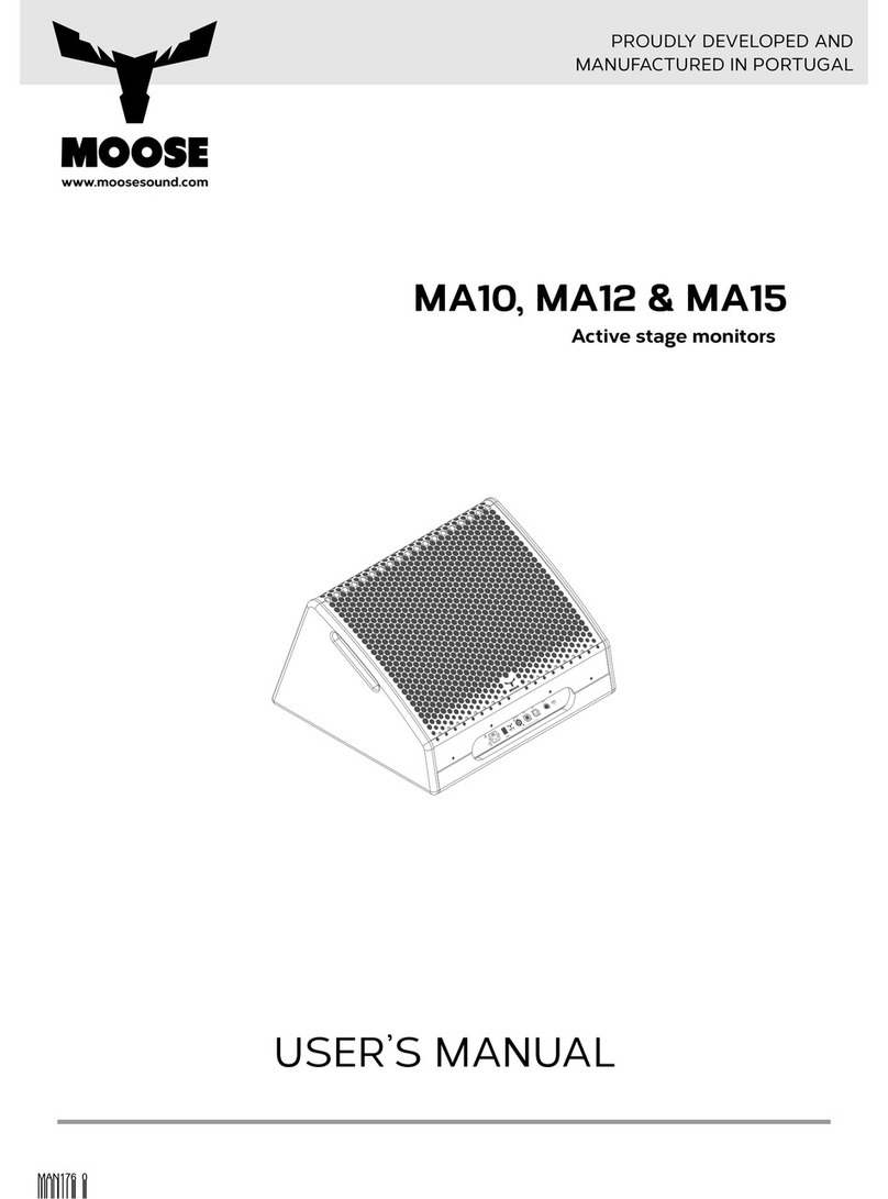 MOOSE MA10 User manual