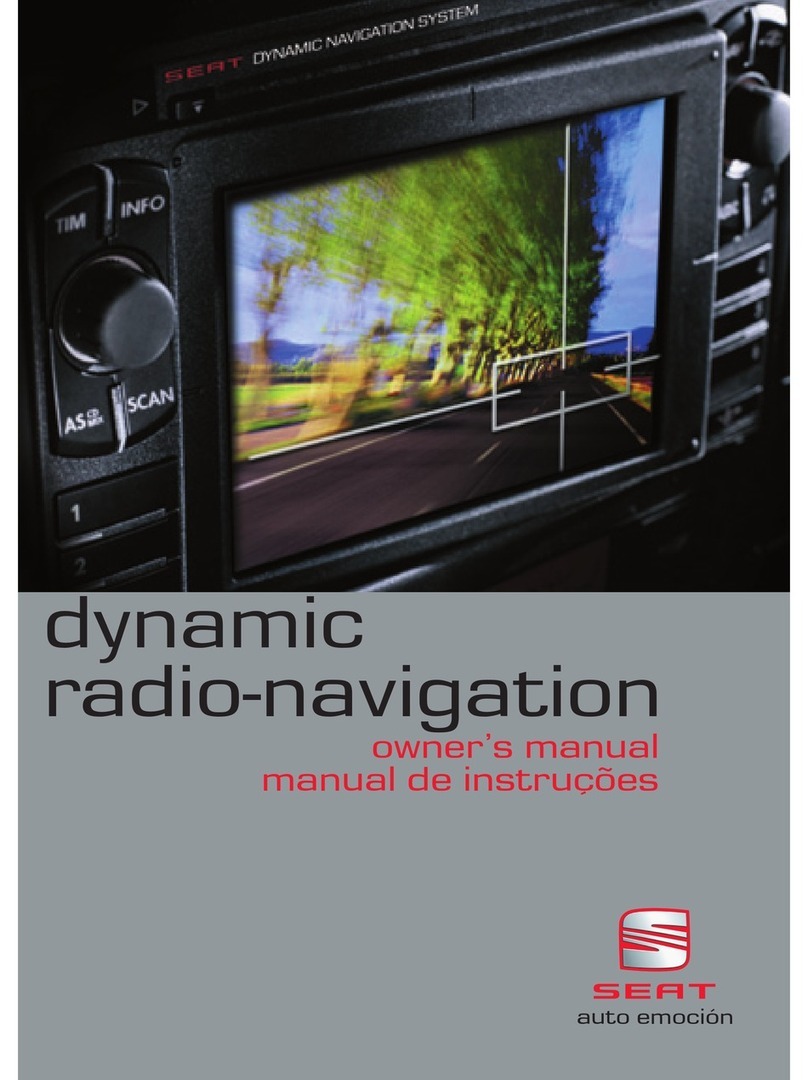 Seat dynamic radio-navigation User manual