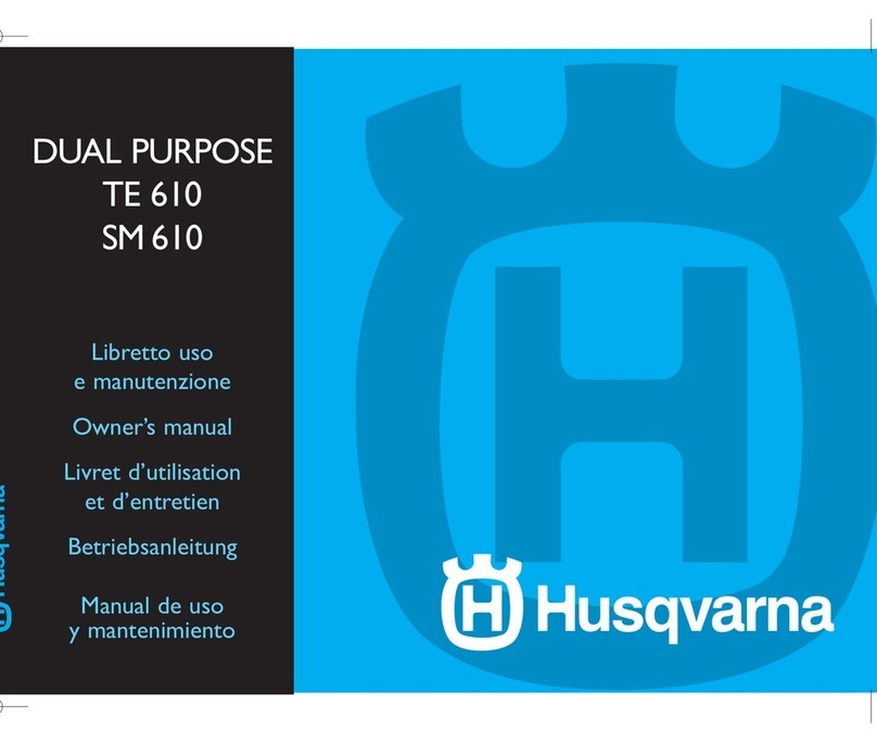 Husqvarna 2004 DUAL PURPOSE TE 610 User manual