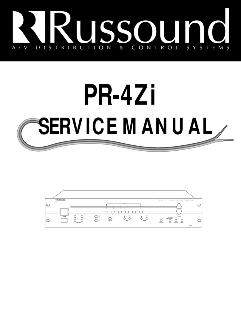 Russound CP 4.6 instruction manual