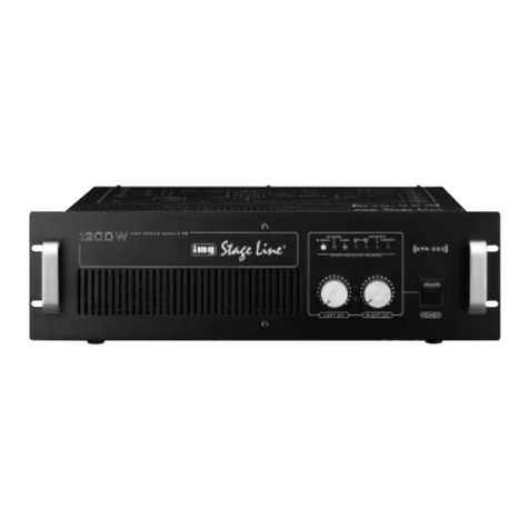 IMG STAGE LINE STA-322 B instruction manual