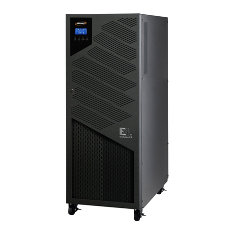 INFOSEC UPS SYSTEM E4 LCD 10K STT User manual