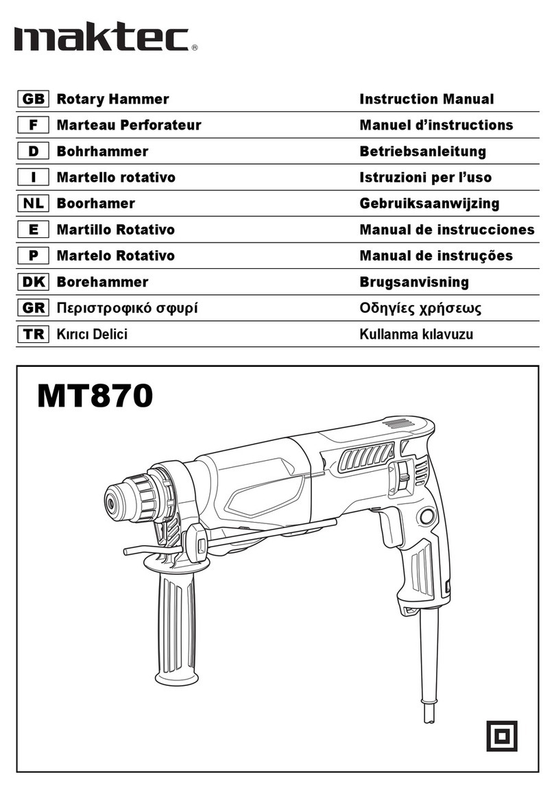 Maktec MT870 instruction manual