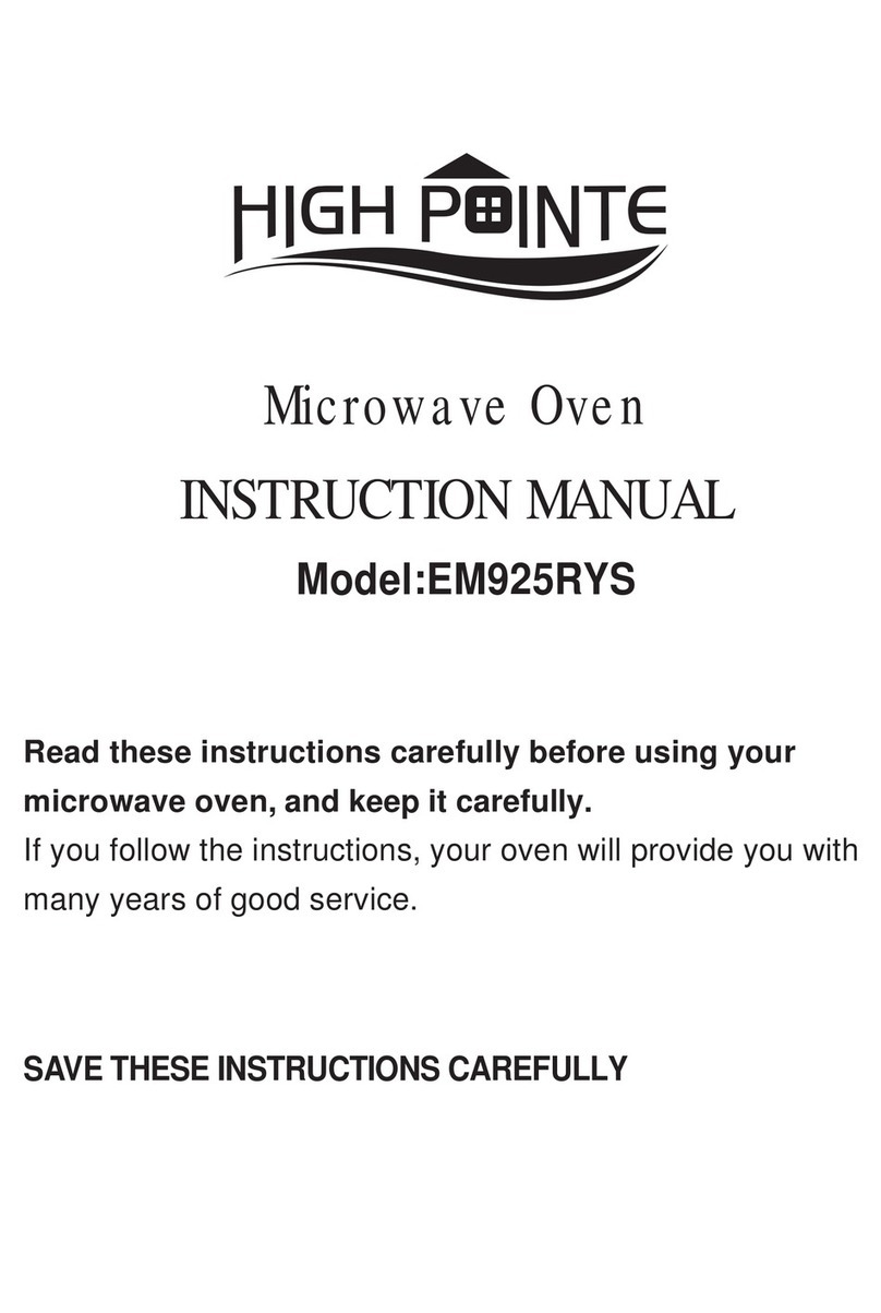 high pointe EM925RYS User manual
