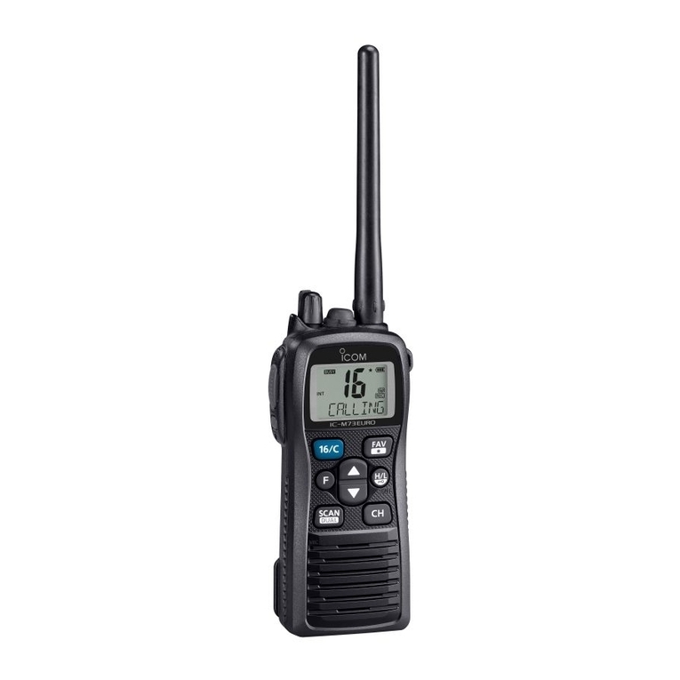 Icom IC-M73 Service manual