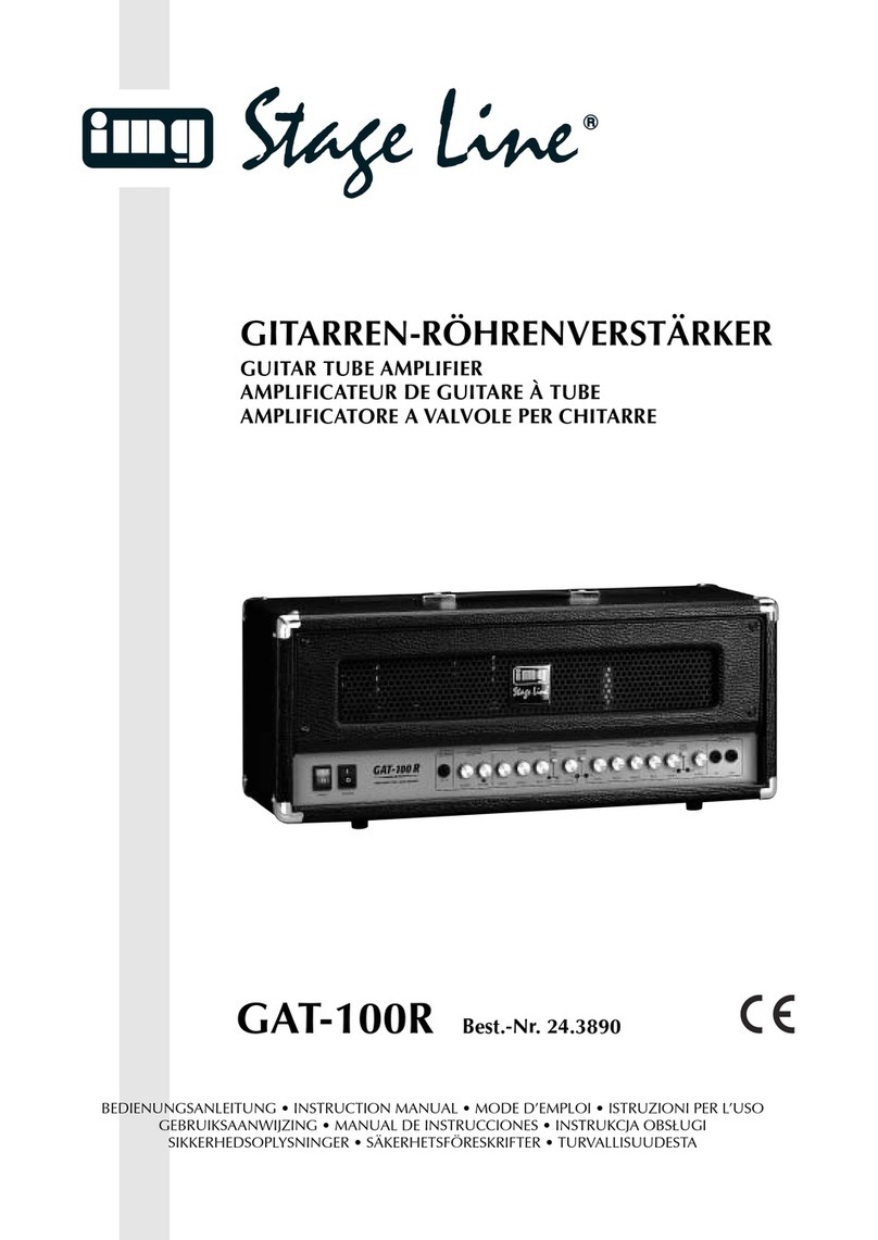 IMG STAGE LINE GAT-100R instruction manual